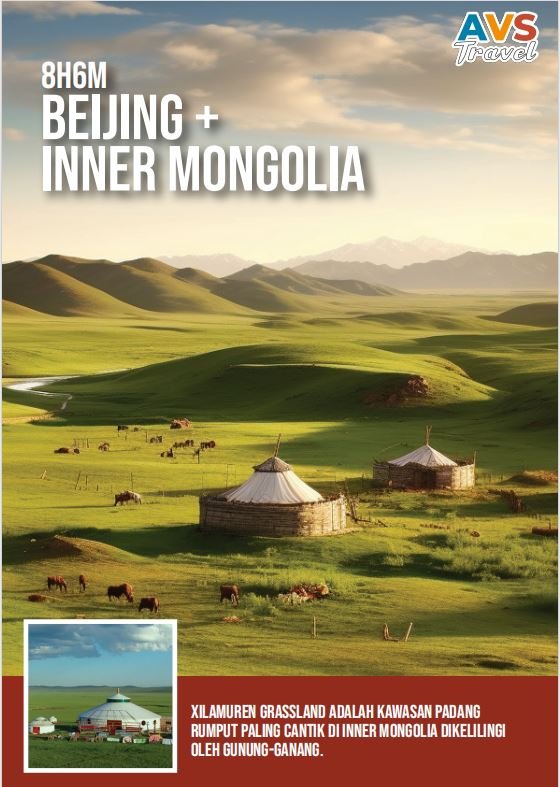 6D5N Beijing + Inner Mongolia